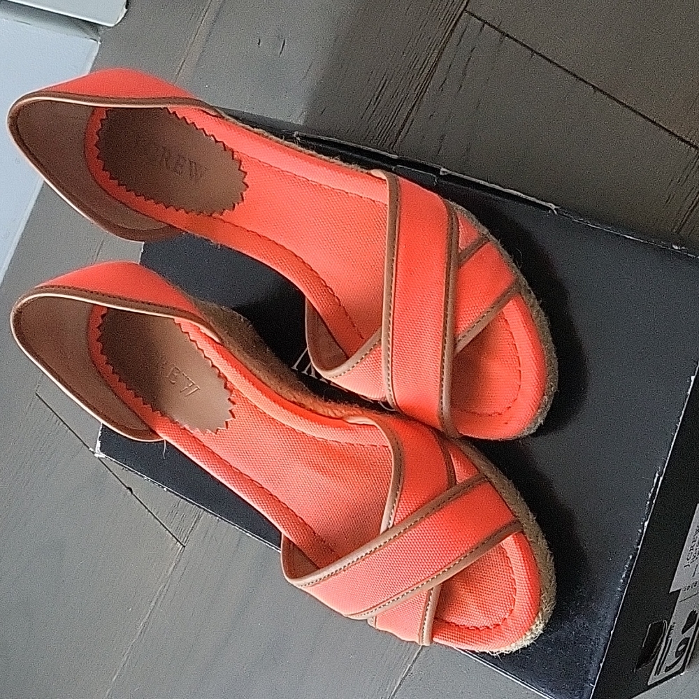 JCREW Heeled Espadrilles